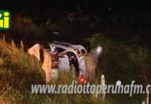 Duas pessoas ficam feridas em acidente na BR-356