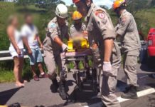 Acidente envolvendo 3 carros deixa vários feridos em Comendador Venâncio