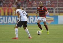 Flamengo empata com Resende em estreia da dupla Arrascaeta e Gabriel