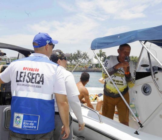 Operação Marítima da Lei Seca no RJ registra 10 notificações