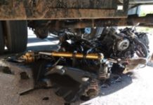 Motociclista morre após bater contra ônibus e caminhão na BR-356