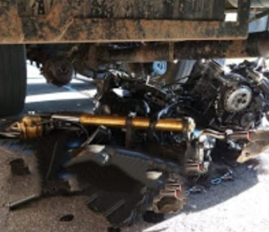 Motociclista morre após bater contra ônibus e caminhão na BR-356
