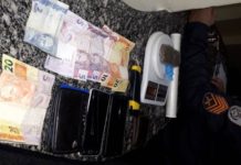 PM detém dois em Pádua com droga, dinheiro e celulares