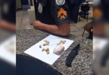 Mulheres são presas por tráfico de drogas na Boia, em Portela