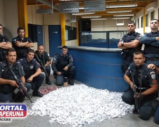 PM apreende grande quantidade de drogas no Aeroporto em Itaperuna