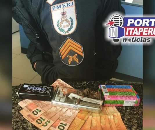 PM apreende material do tráfico em Natividade
