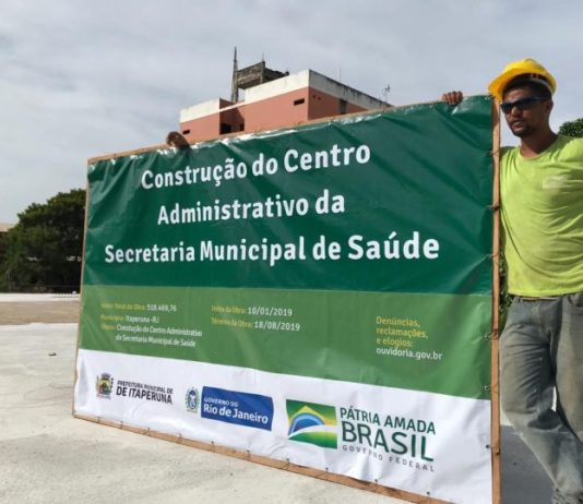 Prefeitura de Itaperuna segue com a construção do Centro Administrativo da Secretaria de Saúde