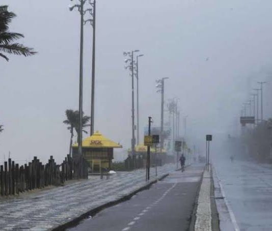 Rio de Janeiro está em alerta devido à proximidade de chuva forte