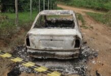 Homem é morto e carro incendiado em Itaocara