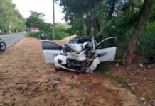 Acidente com vítima fatal na RJ-116 entre Pádua e Miracema