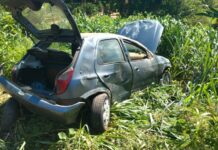 Acidente deixa uma pessoa ferida na RJ-116