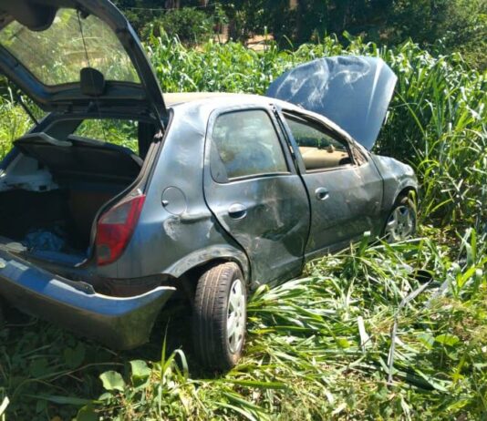 Acidente deixa uma pessoa ferida na RJ-116