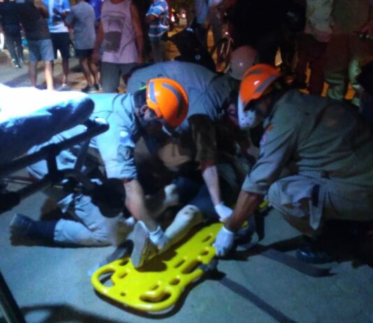 Acidente entre vários veículos deixa uma pessoa ferida em Itaperuna