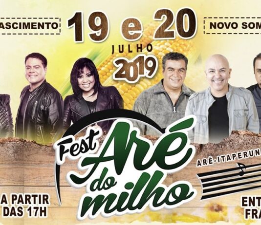 9ª edição do Fest Aré do Milho será realizada em julho
