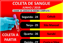 Secretaria de Saúde divulga calendário de coleta de sangue para esta semana