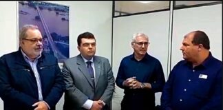 Prefeito de Itaperuna é recebido pelo presidente do DER para terminar a obra da Ponte Aeroporto / Frigorífico