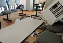 Ambulatório da Saúde é destruido por vândalos em Itaperuna