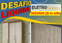 ELETROCENTER com liquidação somente nesta segunda-feira