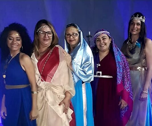 Mulheres da Igreja Batista CEHAB participam de festa temática