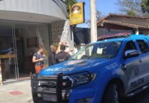 Padaria é assaltada no Centro de Aperibé