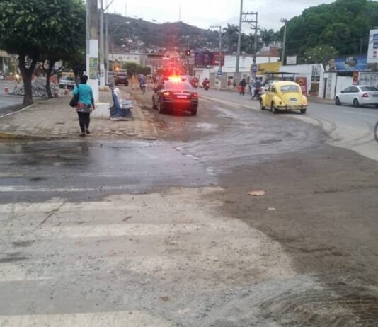 Trânsito desviado em Itaperuna, nesta quinta-feira