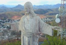 Secretário de Turismo solicita vistoria na estátua do “Cristo Redentor” de Itaperuna
