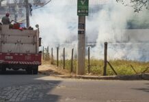 Bombeiros são chamados para apagar fogo no Lions em Itaperuna