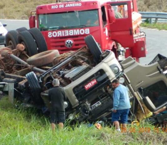Trágico acidente na BR 356 deixa um morto e outro gravemente ferido, entre Italva e Itaperuna