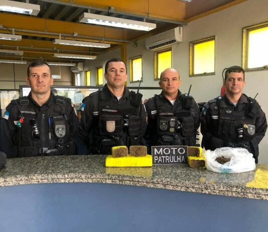 Denúncia leva PM apreender droga em Itaperuna