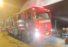 Incêndio atinge galpão de transportadora em Itaperuna