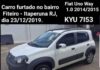 Carro é furtado de residência em Itaperuna