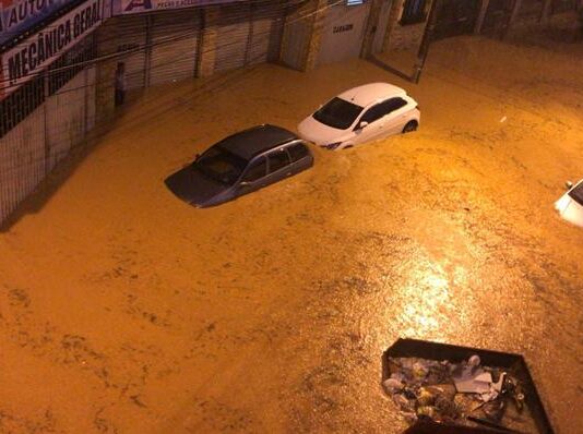 Chuva forte faz uma vítima fatal em Muriaé