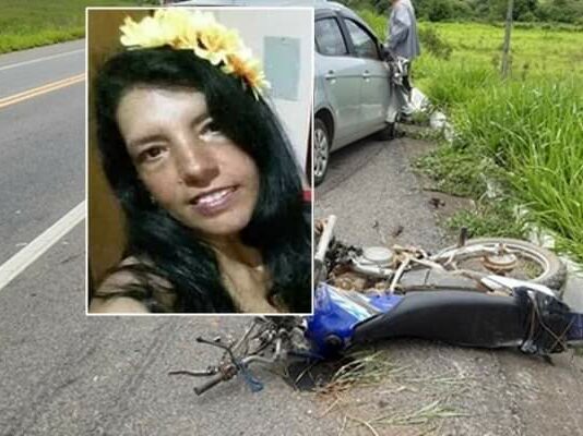 Mulher morre após sofrer acidente com moto na BR-356