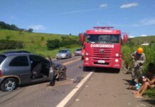 Três veículos se envolvem em um acidente na BR-356 em Itaperuna