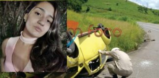 Adolescente desaparecida em Natividade se envolve em acidente na BR-356 ao retornar para casa