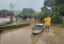 Itaperuna e cidades do Noroeste Fluminense estão submersas