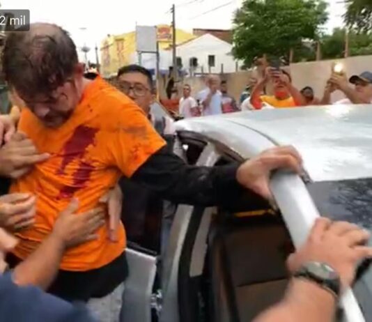 Senador Cid Gomes é baleado ao tentar invadir quartel da PM com retroescavadeira