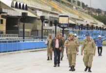 Vistoria final do Corpo de Bombeiros decidirá sobre abertura do Sambódromo no Rio de Janeiro