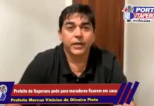 Prefeito de Itaperuna pede para moradores não saírem de suas casas