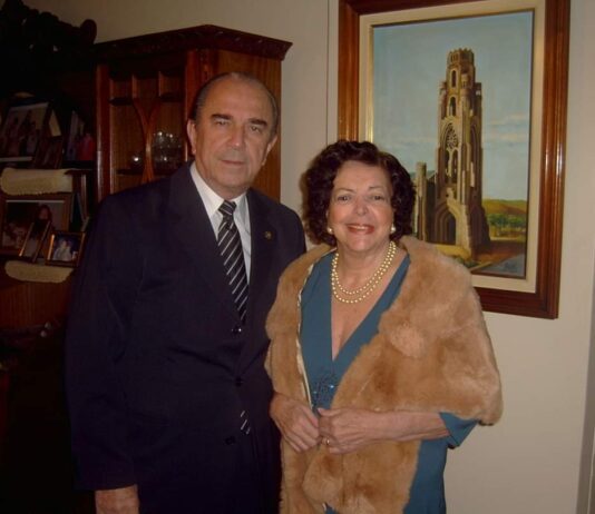 Morre em Itaperuna D. Seni, esposa do desembargador Luiz Leite