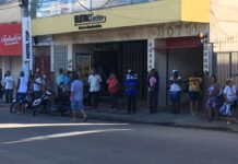 Agências bancárias com longas filas um prato cheio para o COVID-19