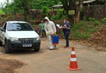 Porciúncula implanta barreiras sanitárias para conter Coronavírus
