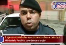 Laje do Muriaé no combate ao crime contra a criança e ao adolescente