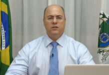 Governador Wilson Witzel está com COVID-19