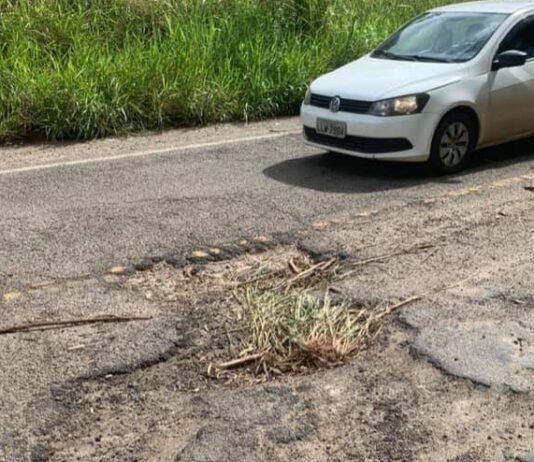 Rodovia RJ-116 entre Miracema e Itaperuna destruída e intransitável
