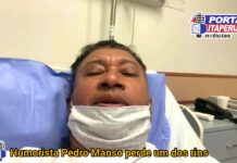 Humorista Pedro Manso perde um dos rins após cirurgia mal-sucedida