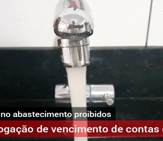 Cobrança de contas de água da CEDAE foram adiadas
