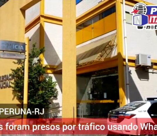Três foram presos usando Whatsapp para o tráfico em Itaperuna