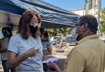 Prefeitura faz trabalho de conscientização no Centro de Itaperuna