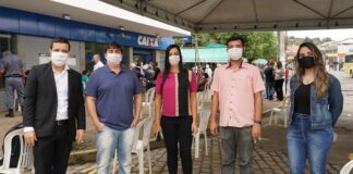 Prefeitura de Itaperuna inicia trabalho de controle e conscientização nas filas de agências bancárias